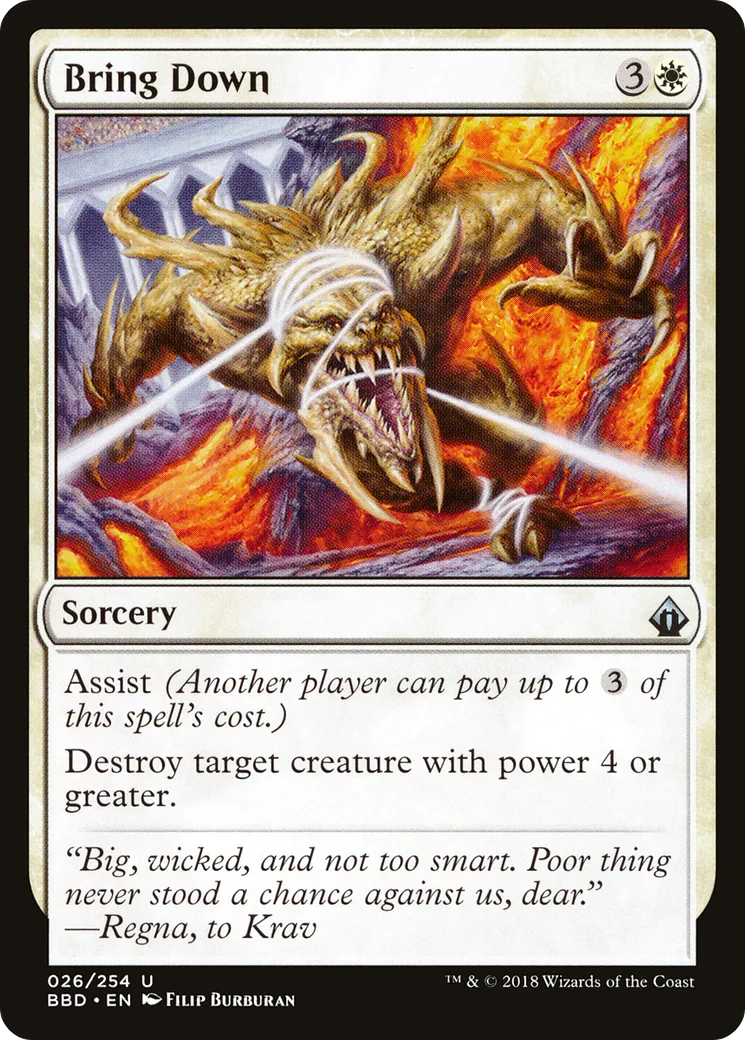 Bring Down from Battlebond - Magic: The Gathering