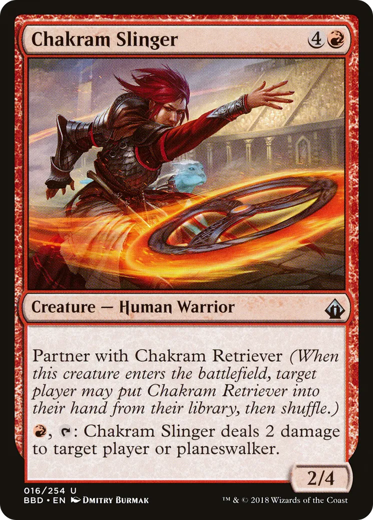 Chakram Slinger — Battlebond — Magic: The Gathering