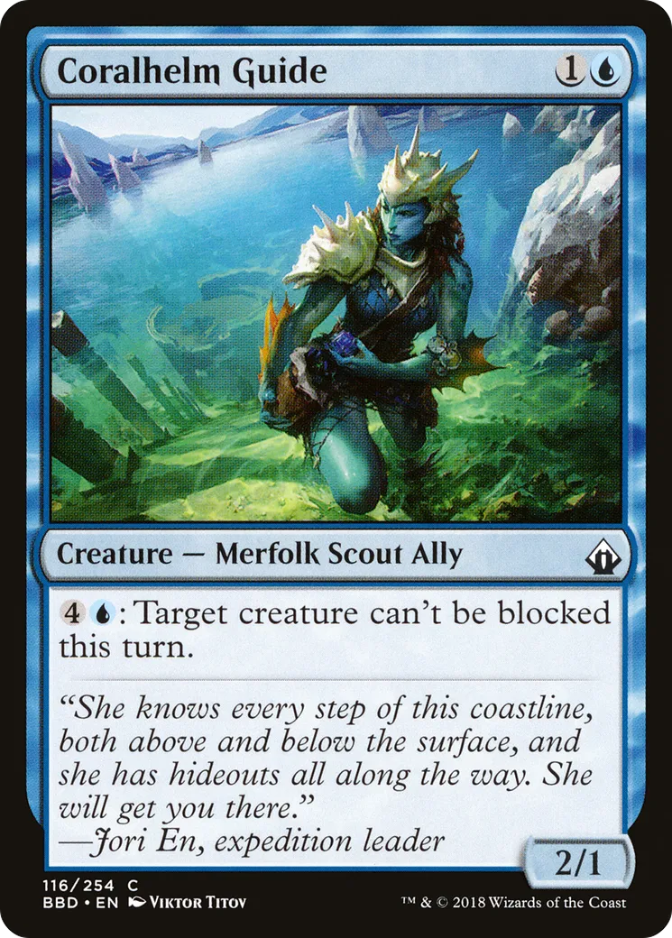 Coralhelm Guide — Battlebond — Magic: The Gathering