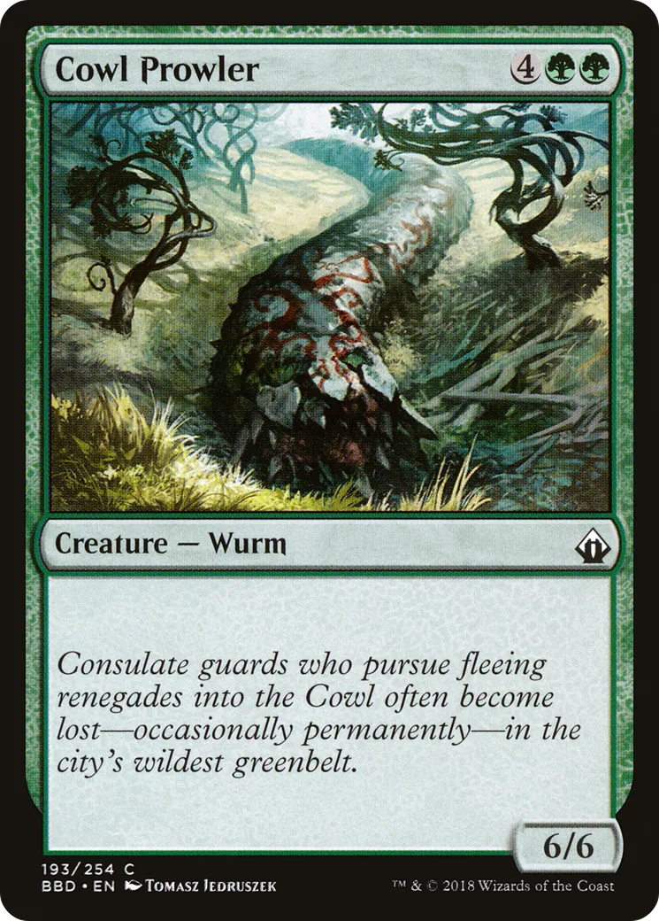 Cowl Prowler — Battlebond — Magic: The Gathering
