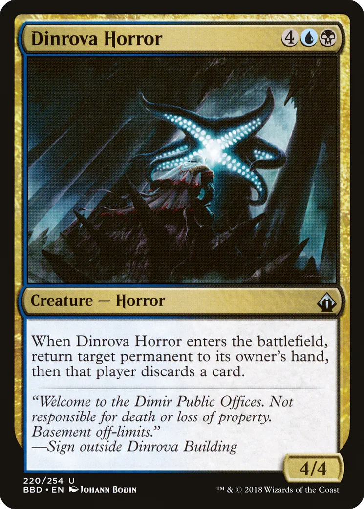 Horreur de Dinrova — Battlebond — Magic: The Gathering
