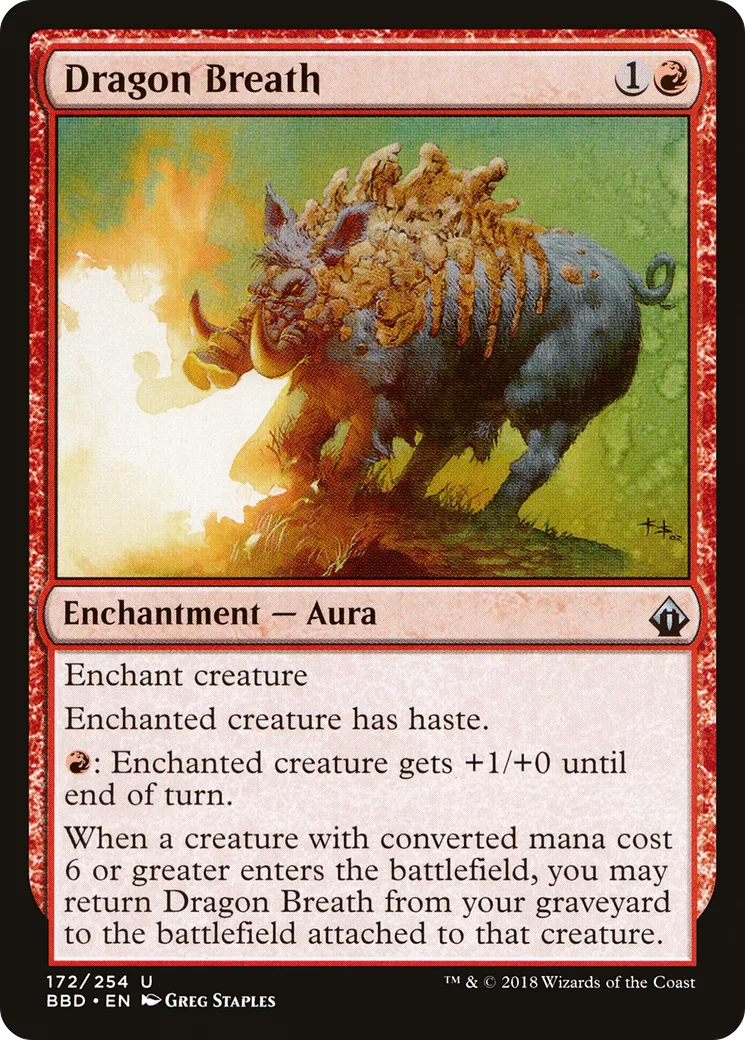 Dragon Breath — Battlebond — Magic: The Gathering
