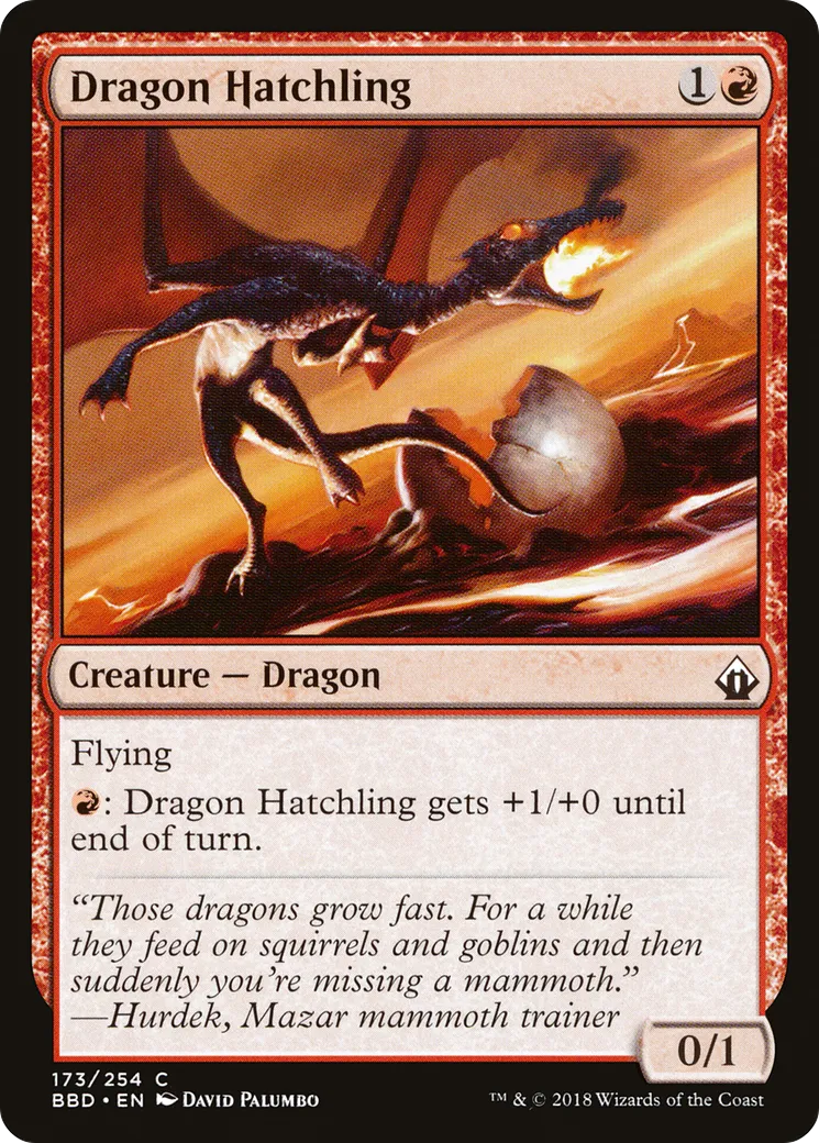 Progéniture dragon — Battlebond — Magic: The Gathering
