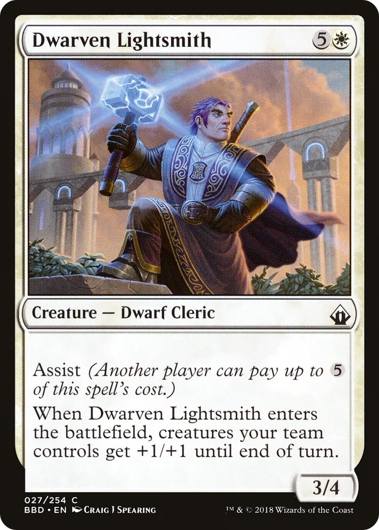 Dwarven Lightsmith — Battlebond — Magic: The Gathering