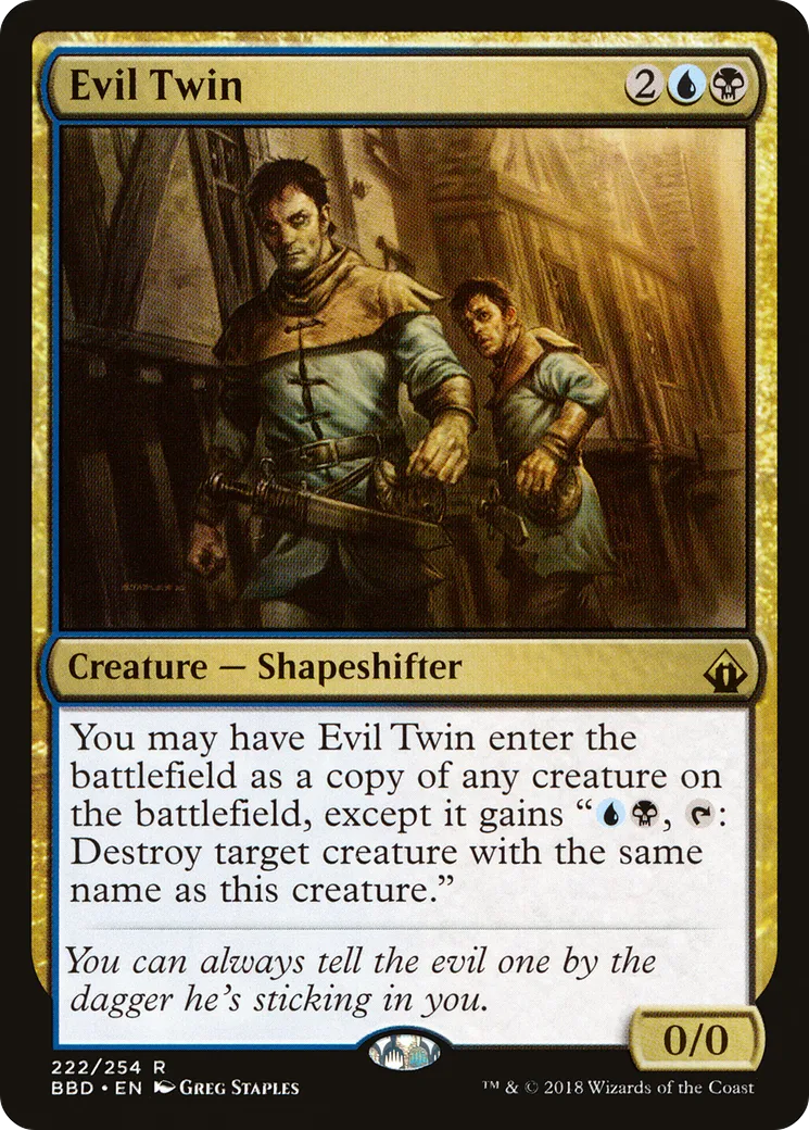 Jumeau maléfique — Battlebond — Magic: The Gathering