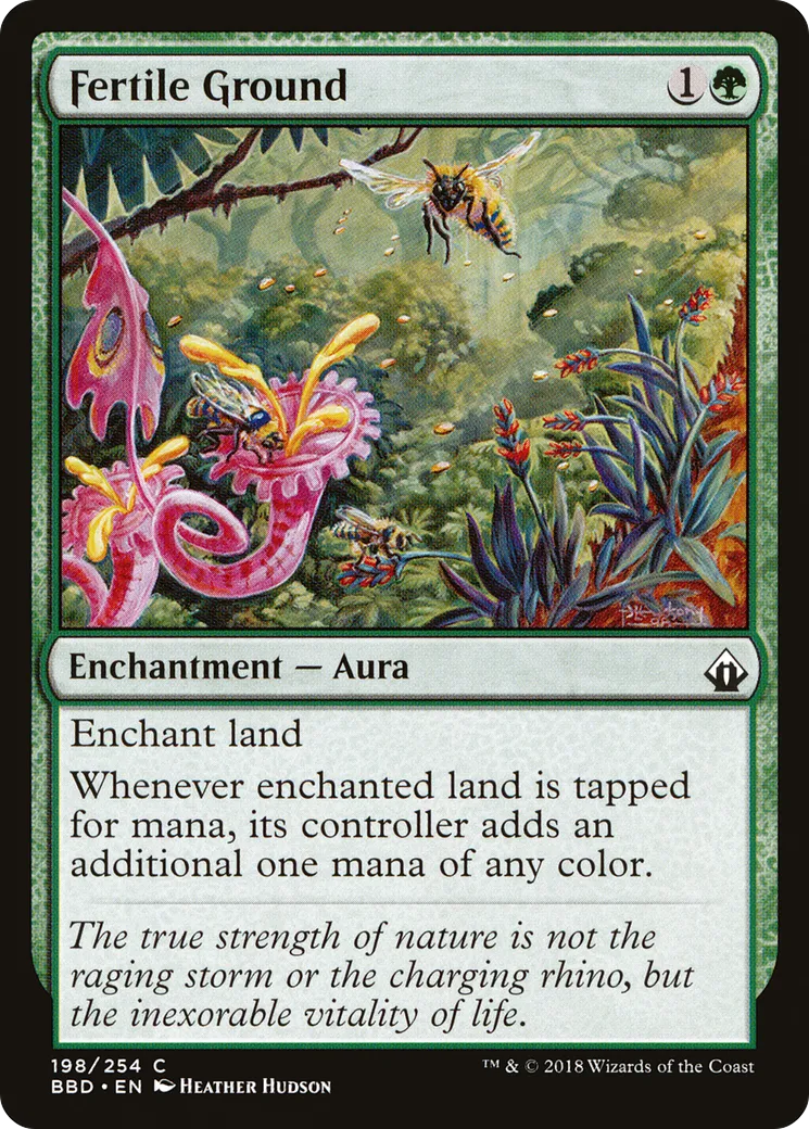 Fertile Ground — Battlebond — Magic: The Gathering