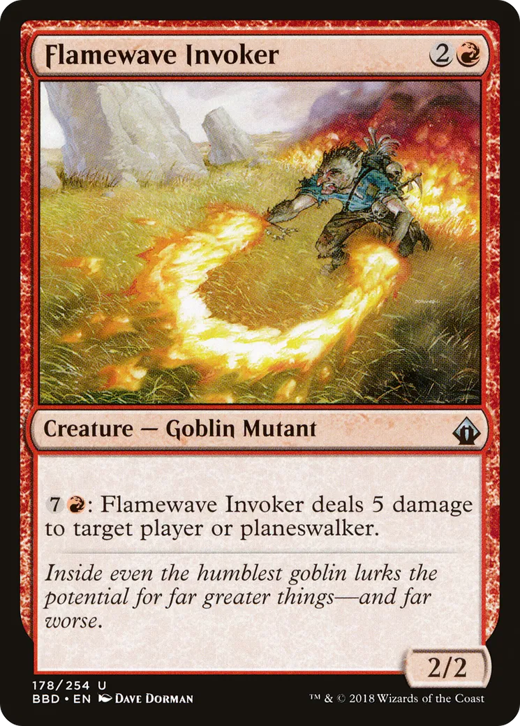 Flamewave Invoker — Battlebond — Magic: The Gathering