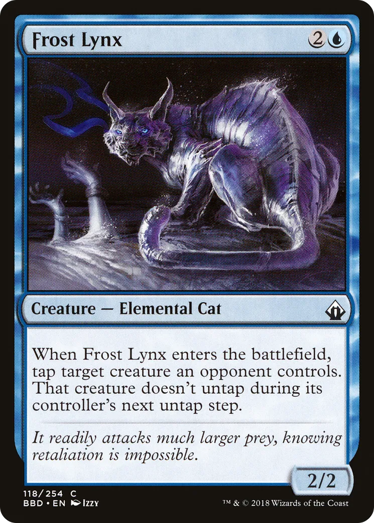 Frost Lynx — Battlebond — Magic: The Gathering