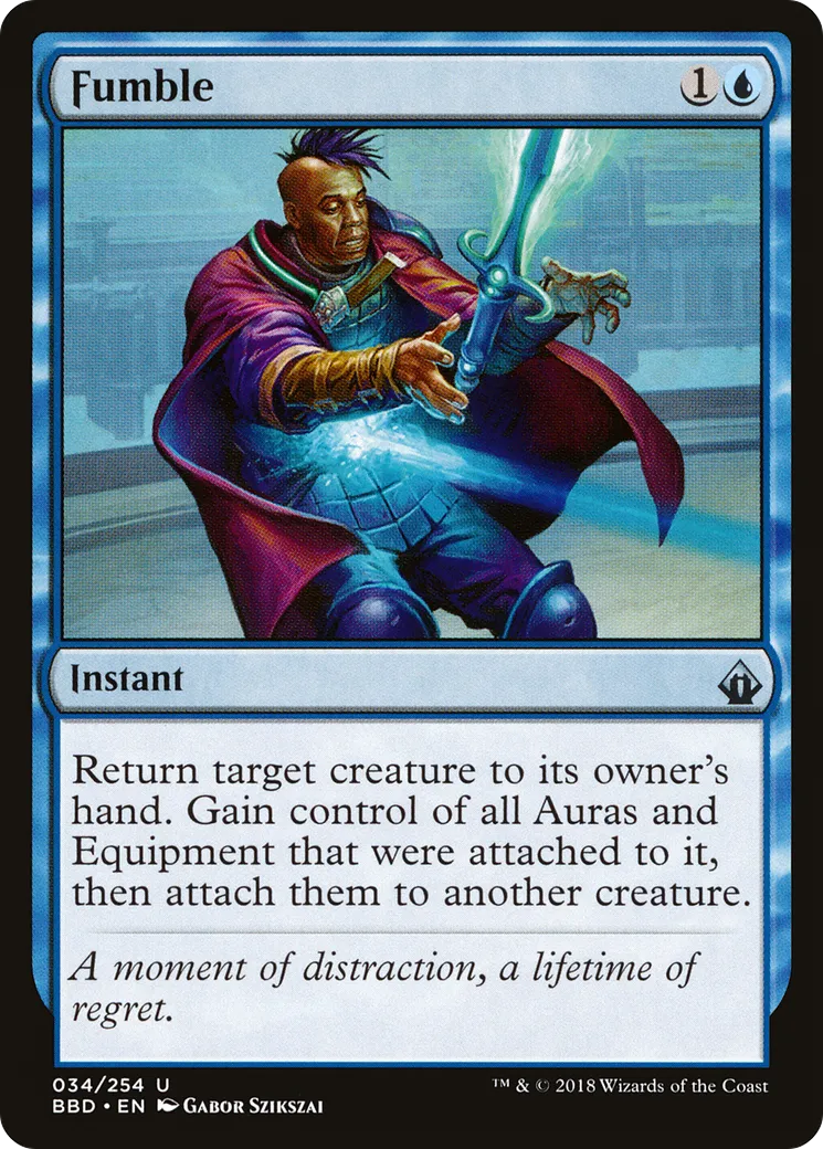 Fumble — Battlebond — Magic: The Gathering