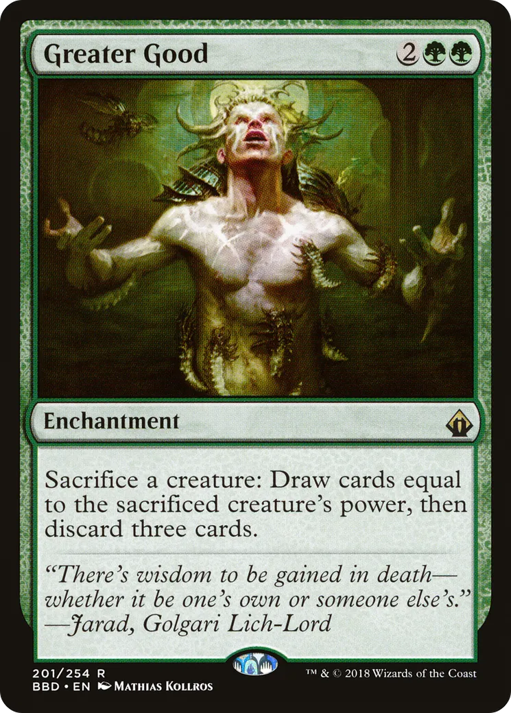 Greater Good — Battlebond — Magic: The Gathering