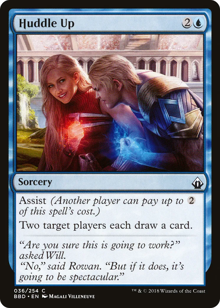 Huddle Up — Battlebond — Magic: The Gathering