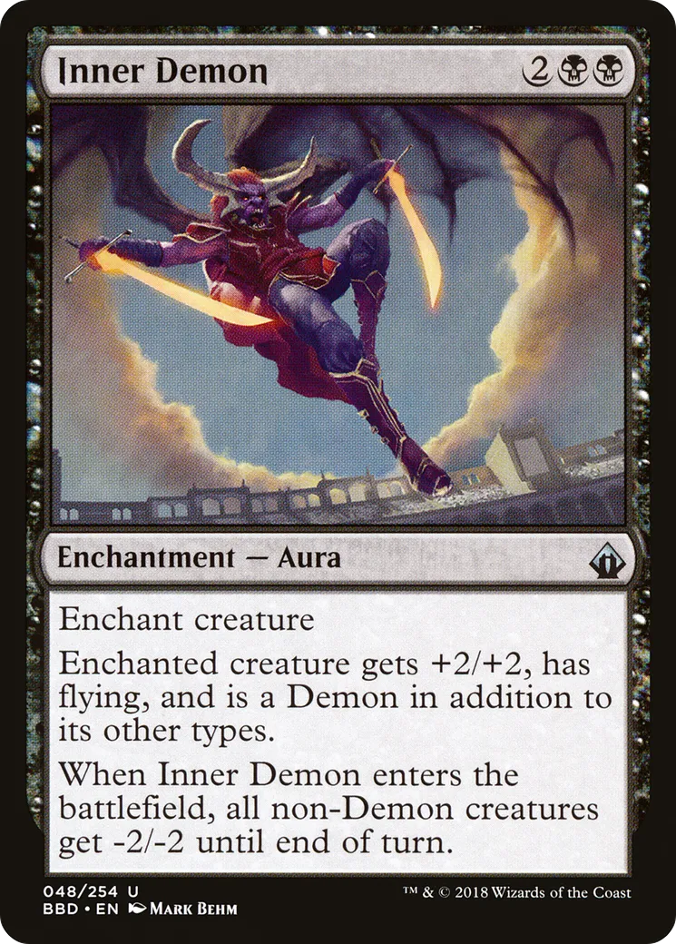 Démon intérieur — Battlebond — Magic: The Gathering