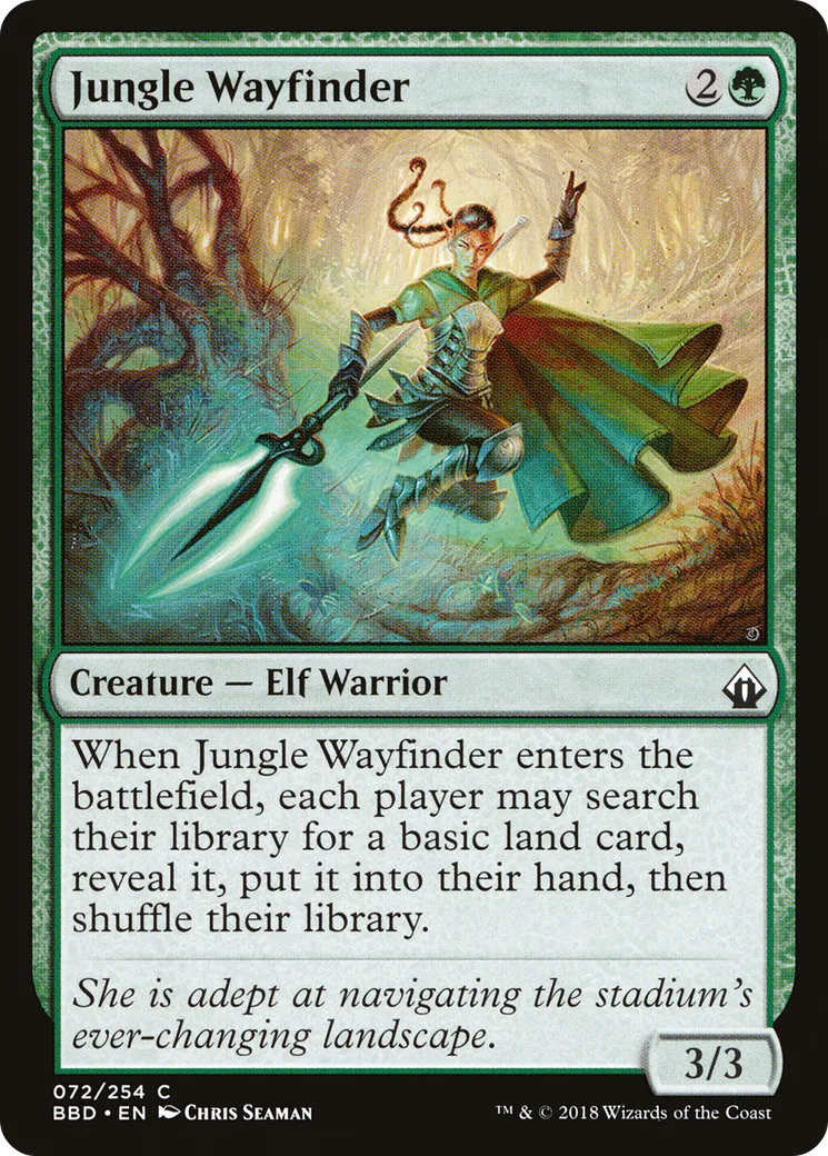 Jungle Wayfinder — Battlebond — Magic: The Gathering