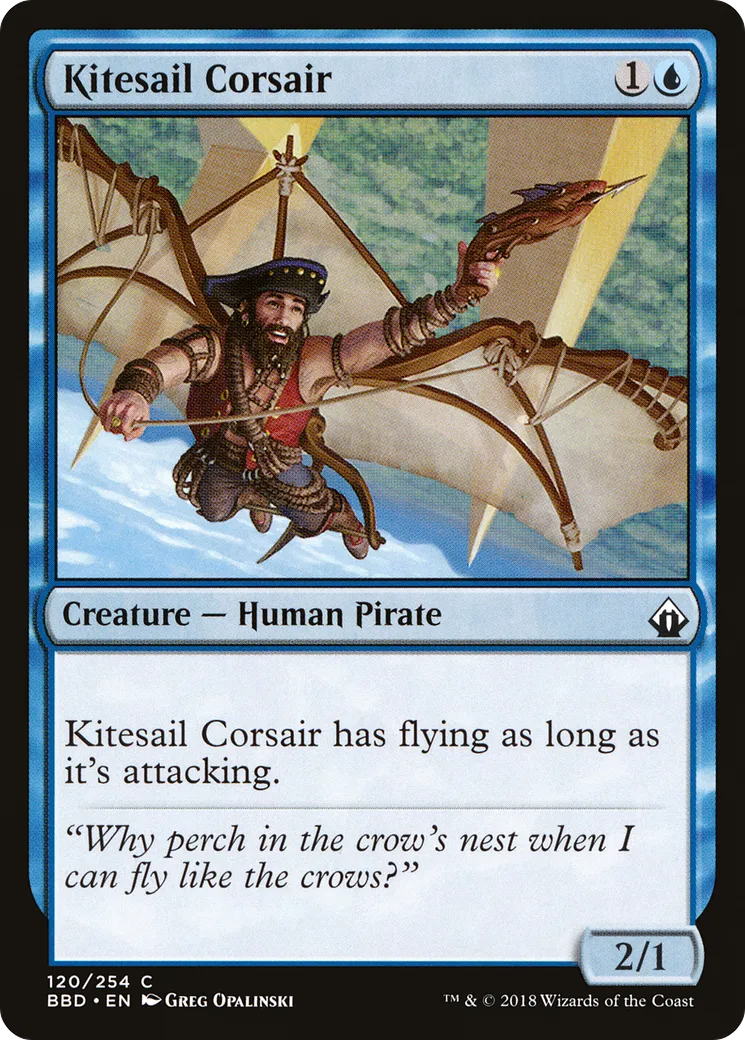 Kitesail Corsair — Battlebond — Magic: The Gathering