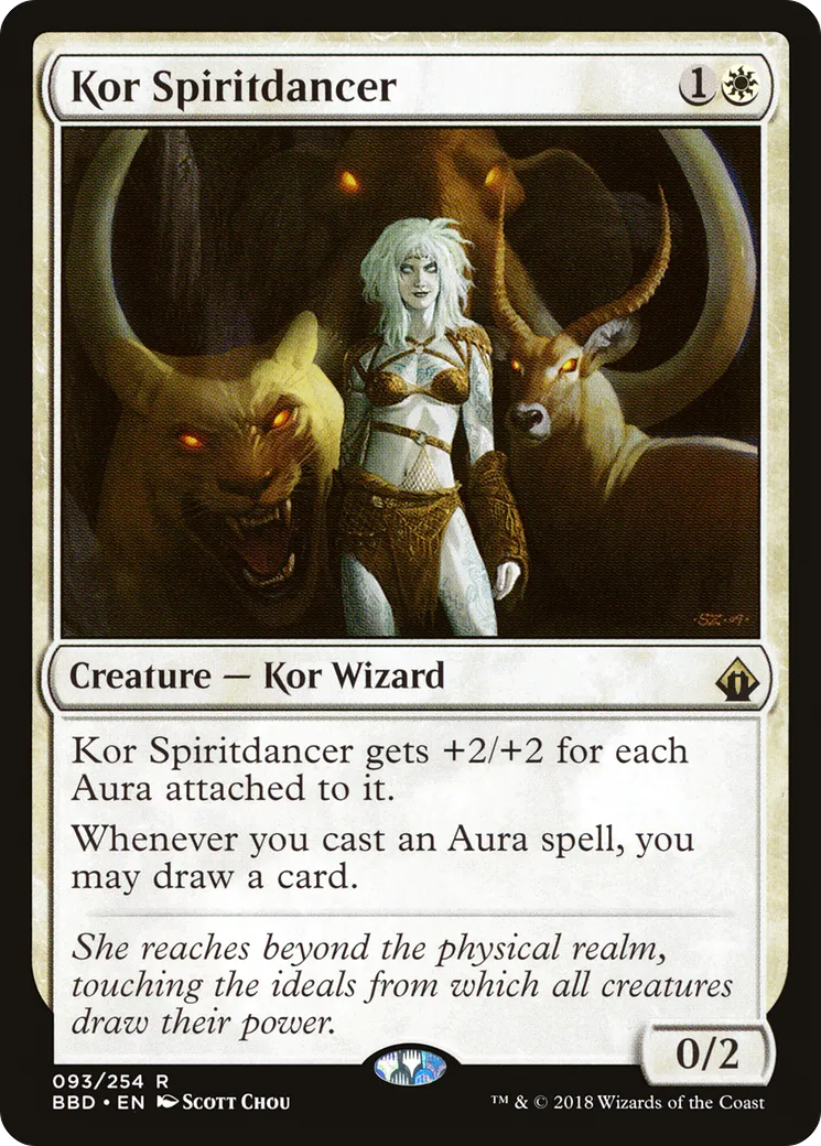 Danseuse d'esprit kor — Battlebond — Magic: The Gathering