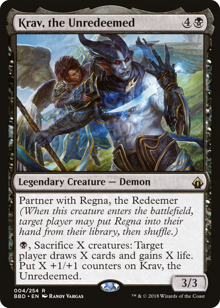 Krav, the Unredeemed — Battlebond — Magic: The Gathering
