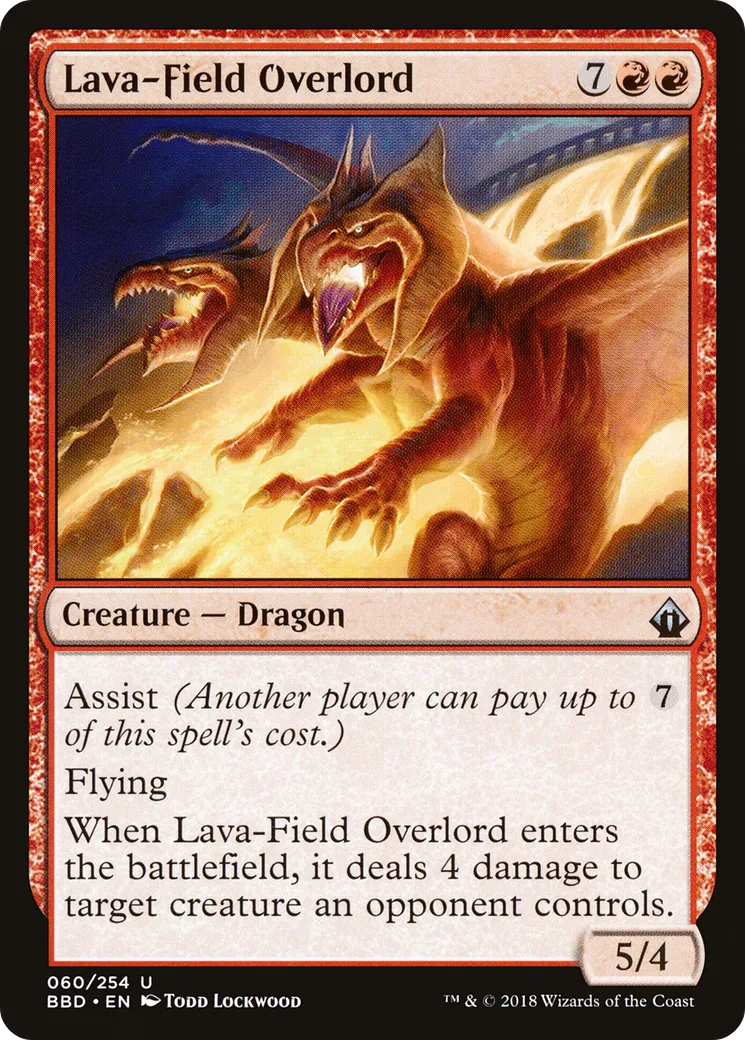 Lava-Field Overlord — Battlebond — Magic: The Gathering
