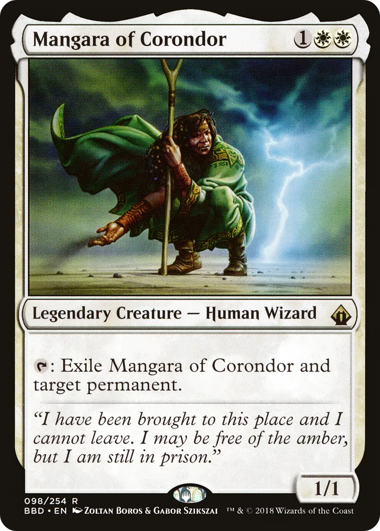 Mangara de Corondor — Battlebond — Magic: The Gathering