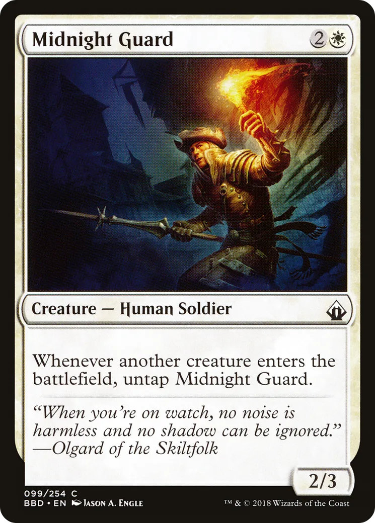 Midnight Guard — Battlebond — Magic: The Gathering