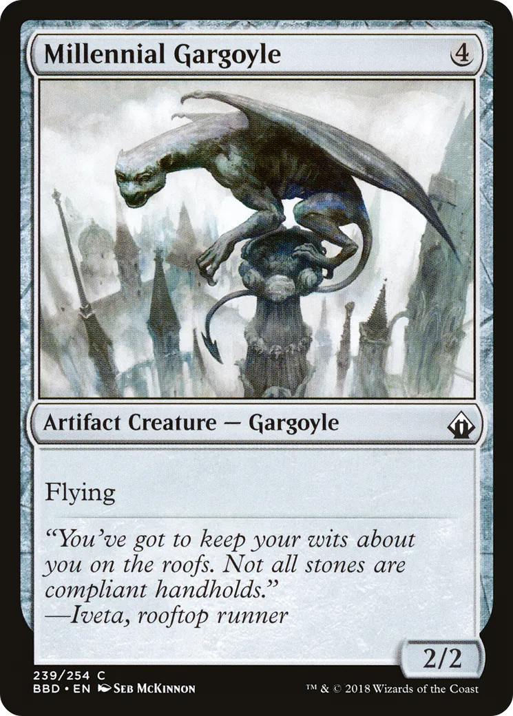 Gargouille millénaire — Battlebond — Magic: The Gathering