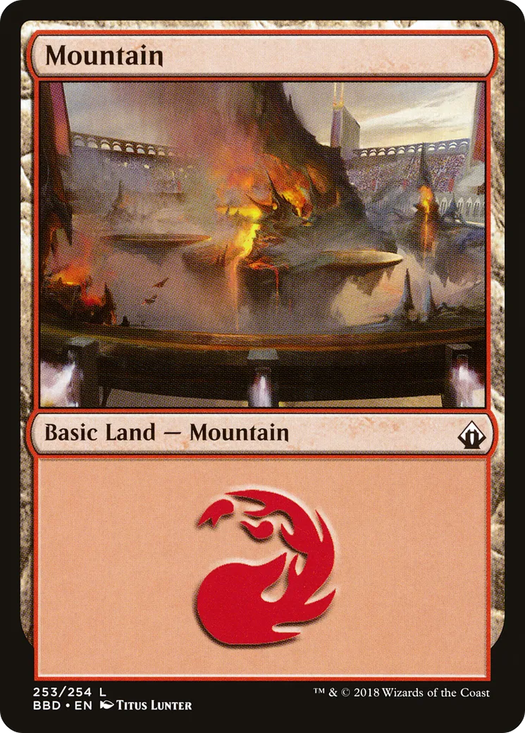 Mountain from Battlebond - Magic: The Gathering