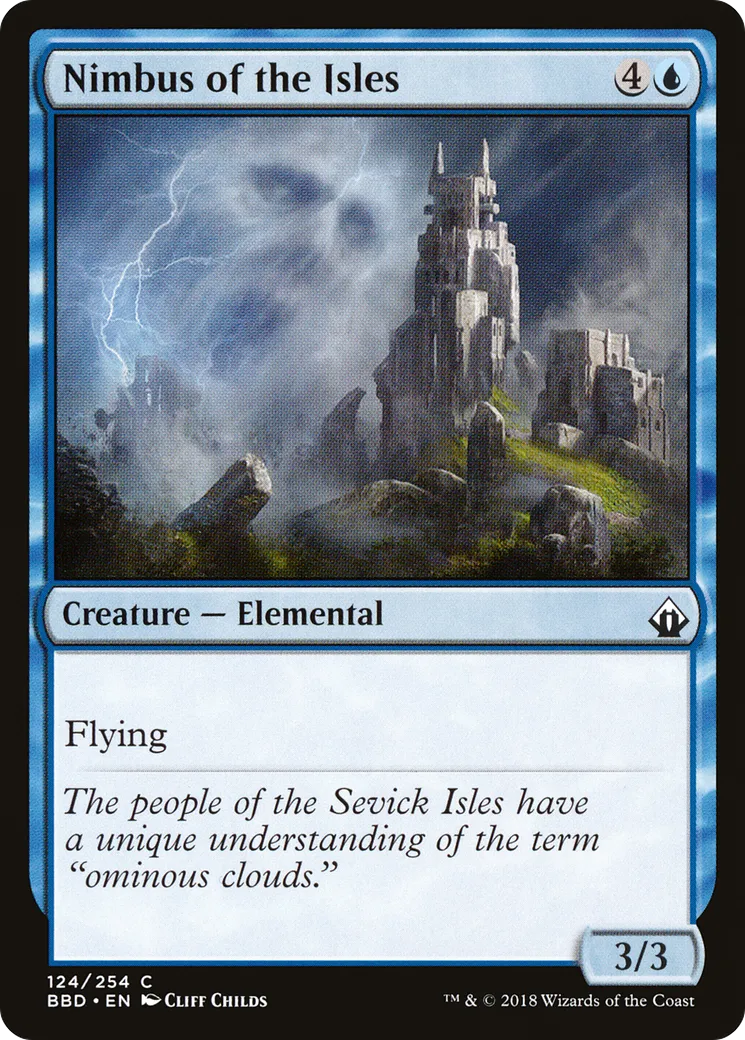 Nimbus des îles — Battlebond — Magic: The Gathering