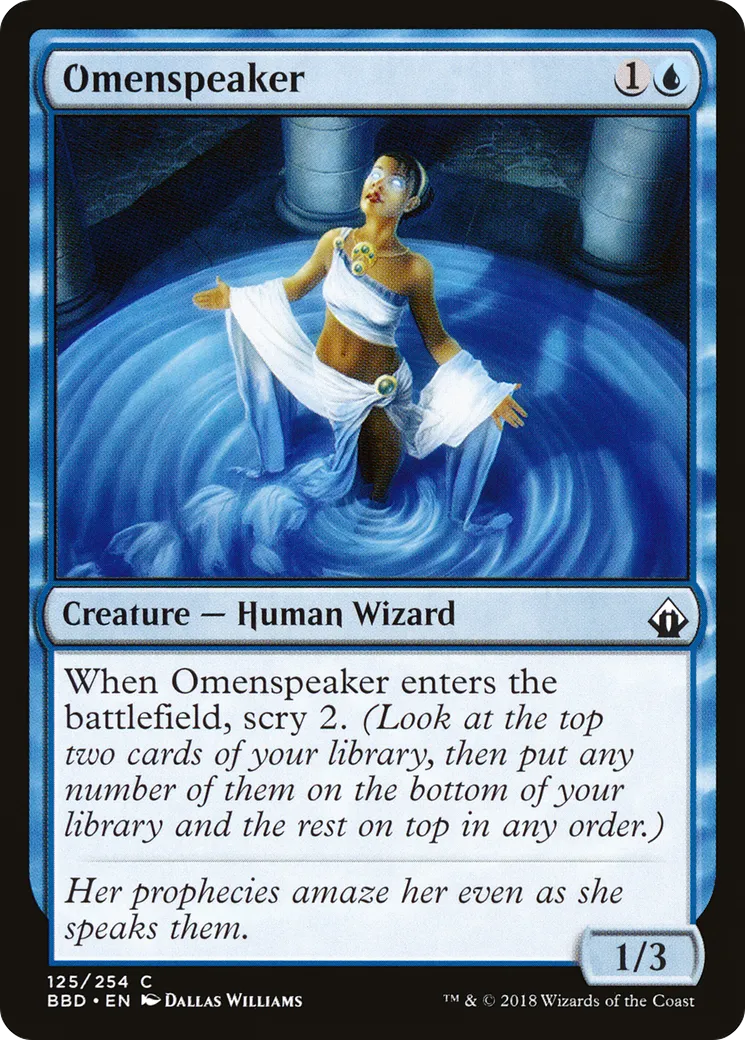 Omenspeaker — Battlebond — Magic: The Gathering
