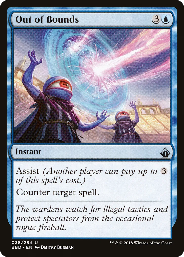 Out of Bounds — Battlebond — Magic: The Gathering