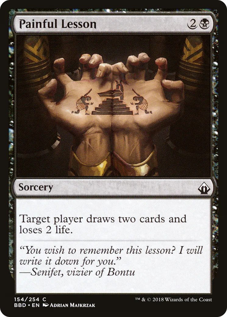 Leçon douloureuse — Battlebond — Magic: The Gathering