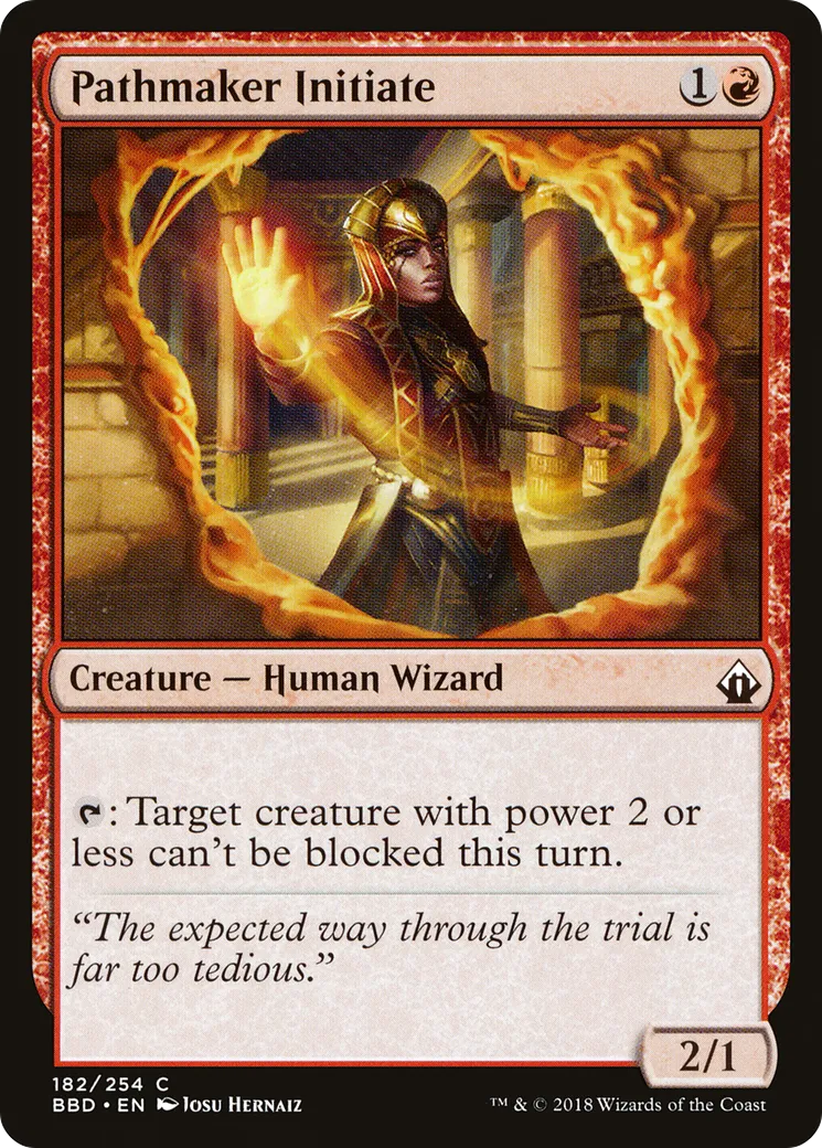 Pathmaker Initiate — Battlebond — Magic: The Gathering