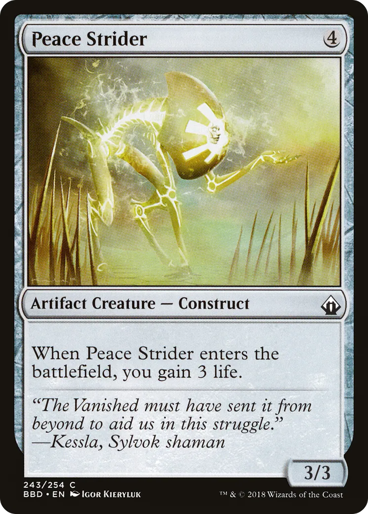 Enjambeur de paix — Battlebond — Magic: The Gathering