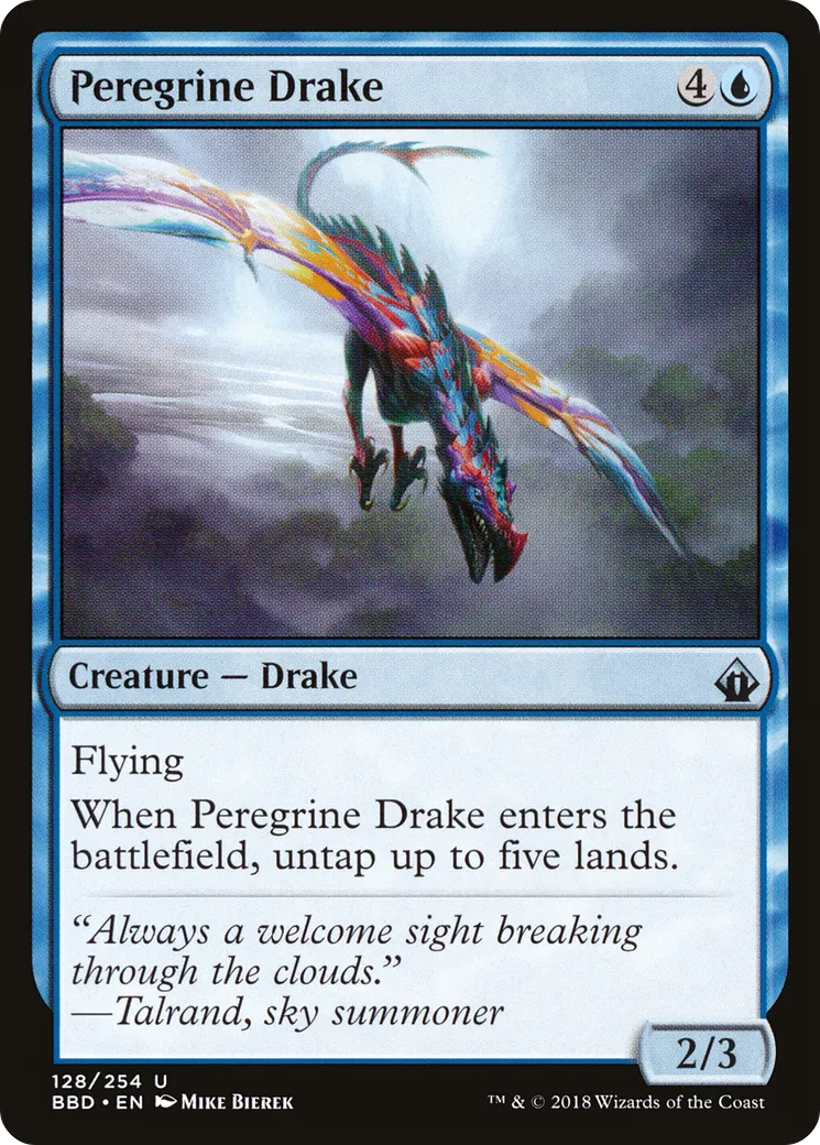Peregrine Drake — Battlebond — Magic: The Gathering