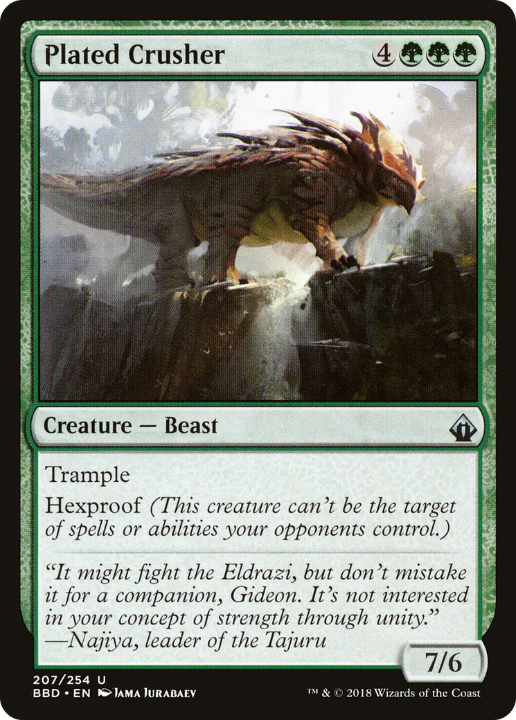 Écrabouilleur à plaques — Battlebond — Magic: The Gathering