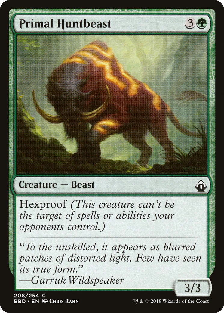Primal Huntbeast — Battlebond — Magic: The Gathering