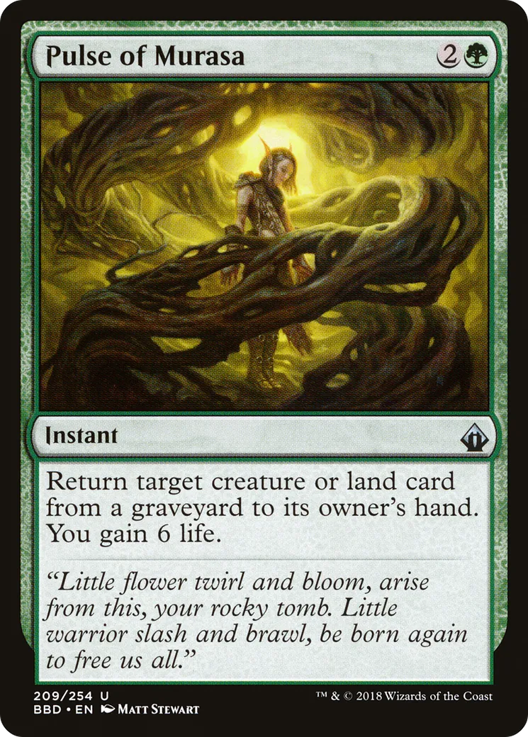 Pulsation de Murasa — Battlebond — Magic: The Gathering