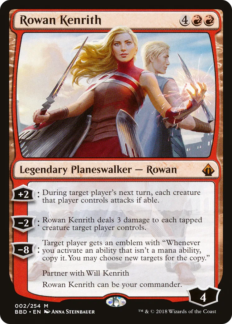 Rowan Kenrith — Battlebond — Magic: The Gathering