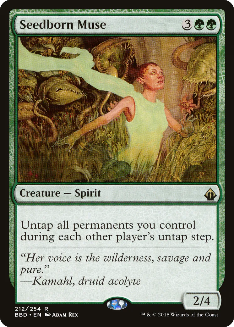 Muse née des graines — Battlebond — Magic: The Gathering