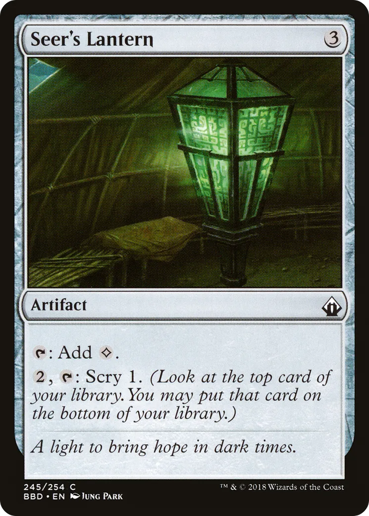 Lanterne du voyant — Battlebond — Magic: The Gathering