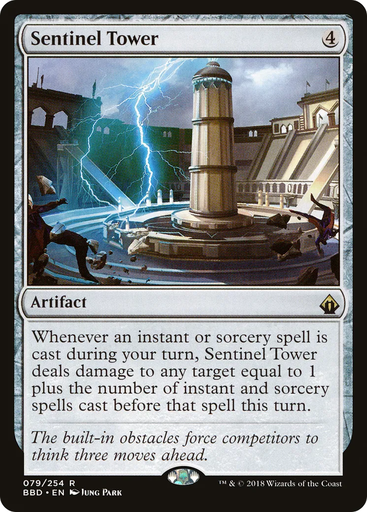 Sentinel Tower — Battlebond — Magic: The Gathering