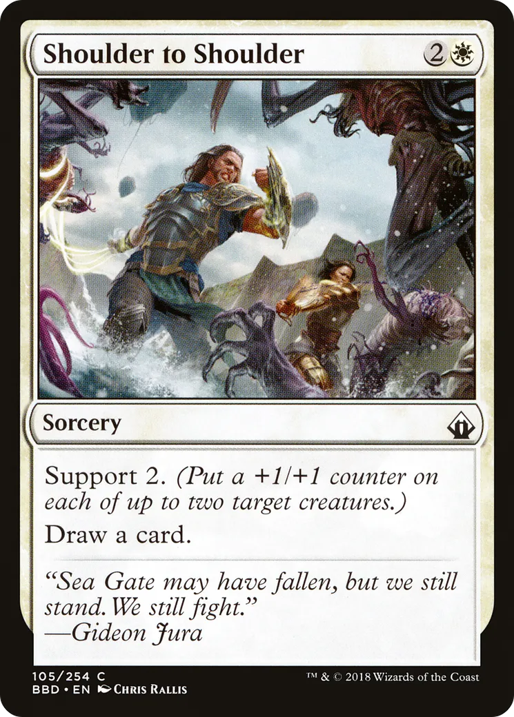 Shoulder to Shoulder — Battlebond — Magic: The Gathering