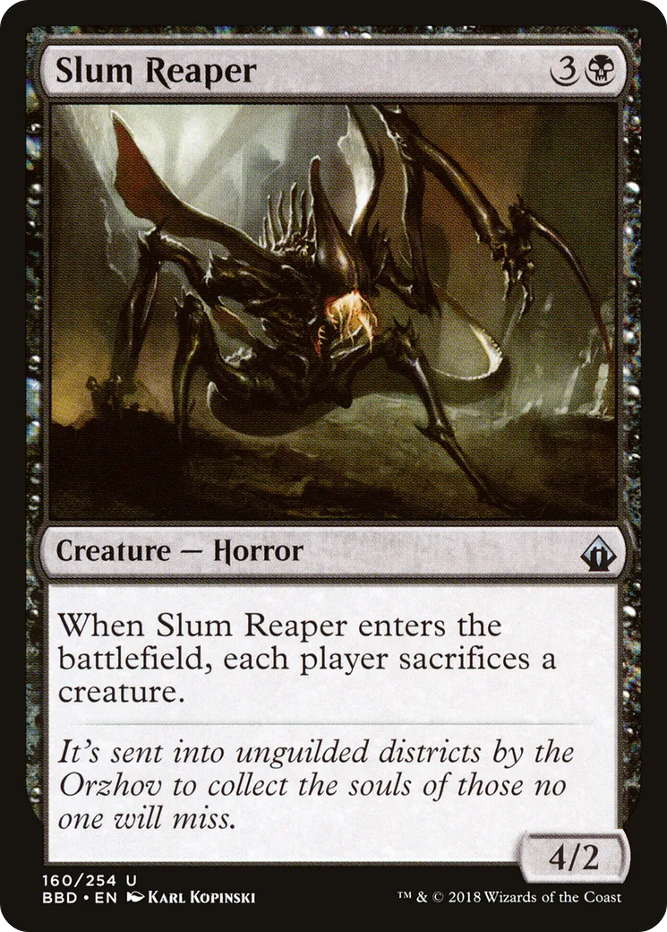 Slum Reaper — Battlebond — Magic: The Gathering