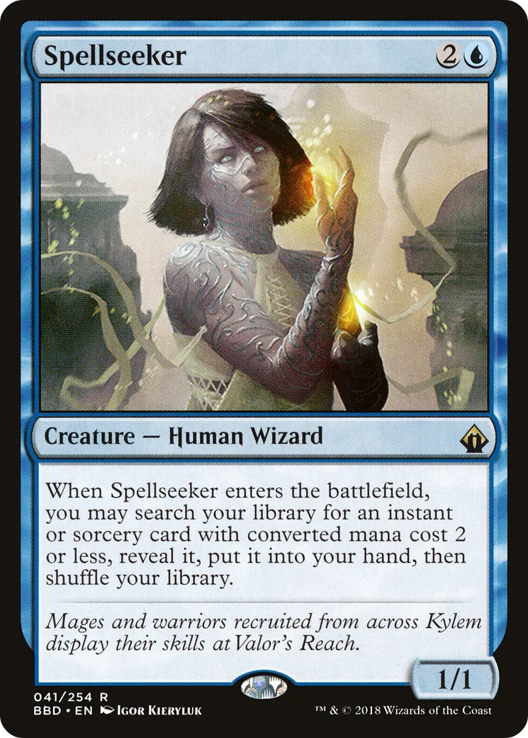 Chercheur de sort — Battlebond — Magic: The Gathering