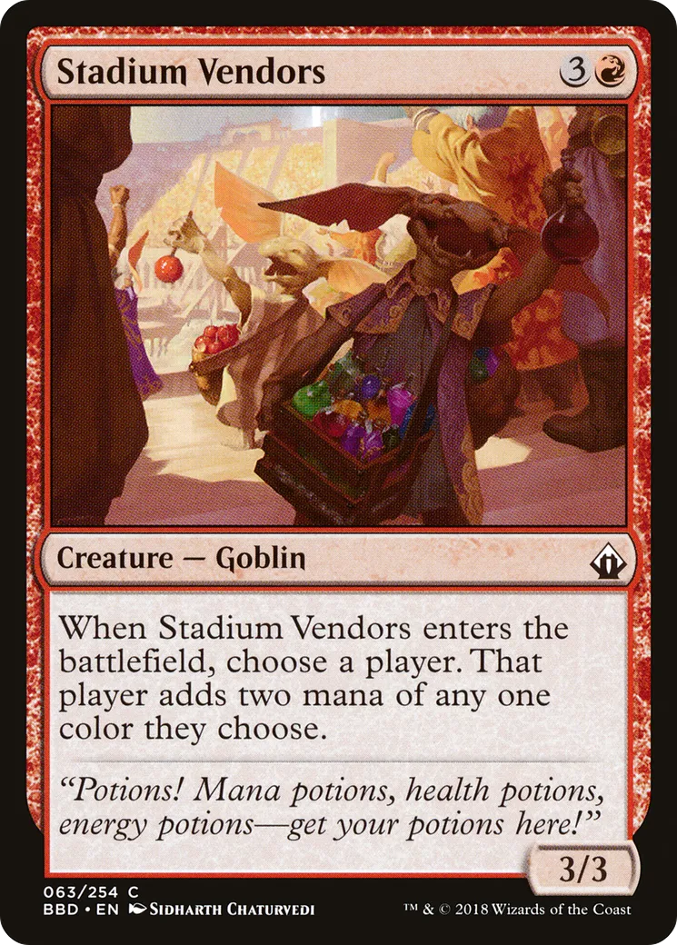 Stadium Vendors — Battlebond — Magic: The Gathering