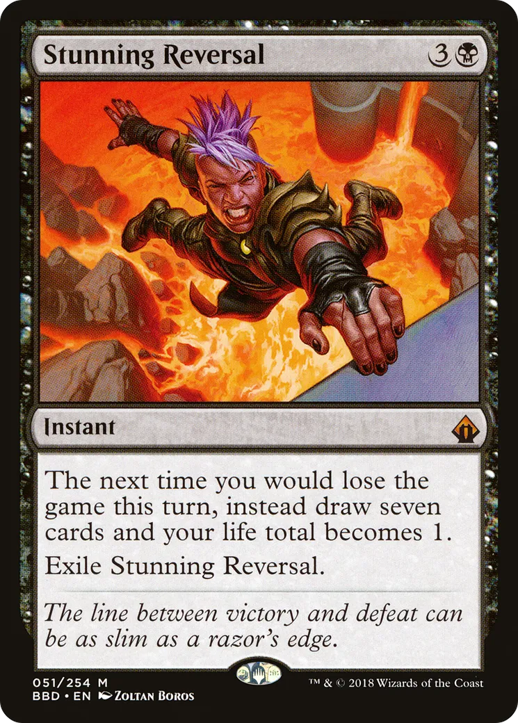 Stunning Reversal — Battlebond — Magic: The Gathering
