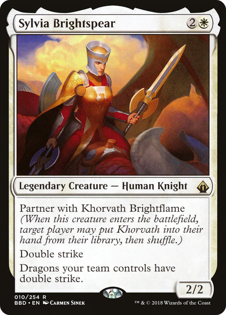 Sylvia Brightspear — Battlebond — Magic: The Gathering