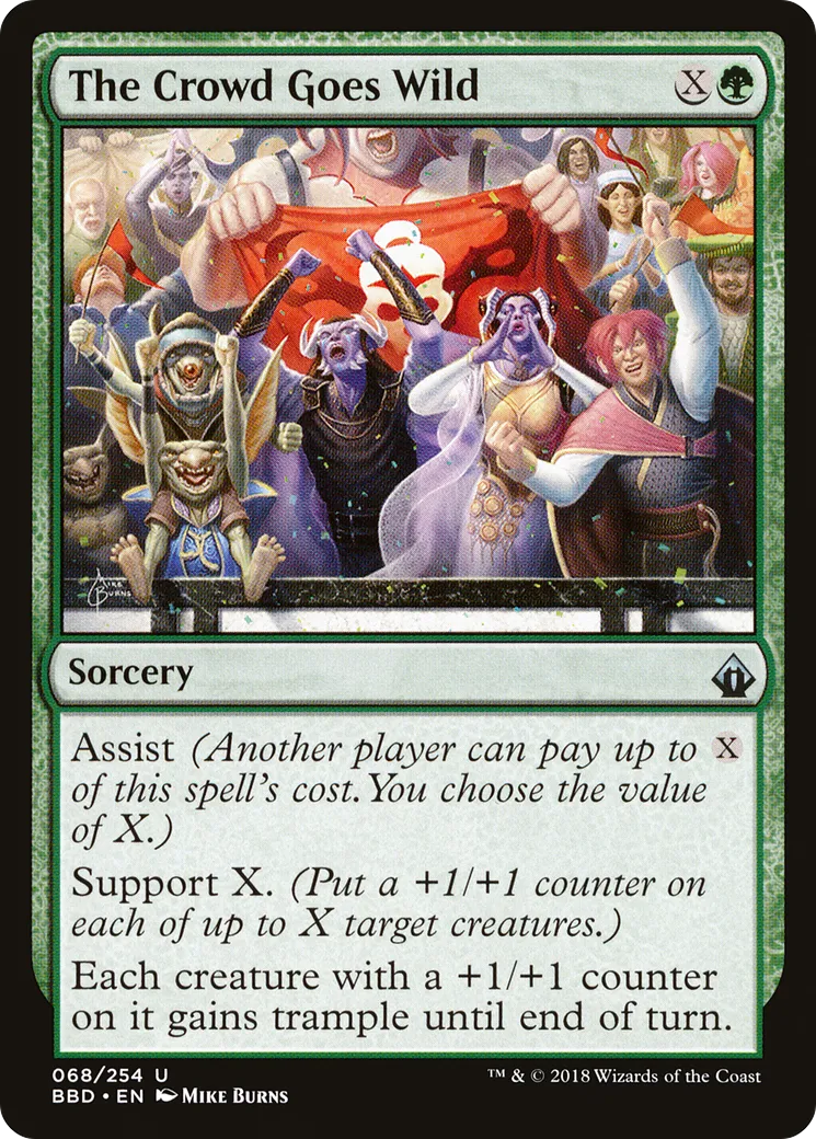 The Crowd Goes Wild — Battlebond — Magic: The Gathering