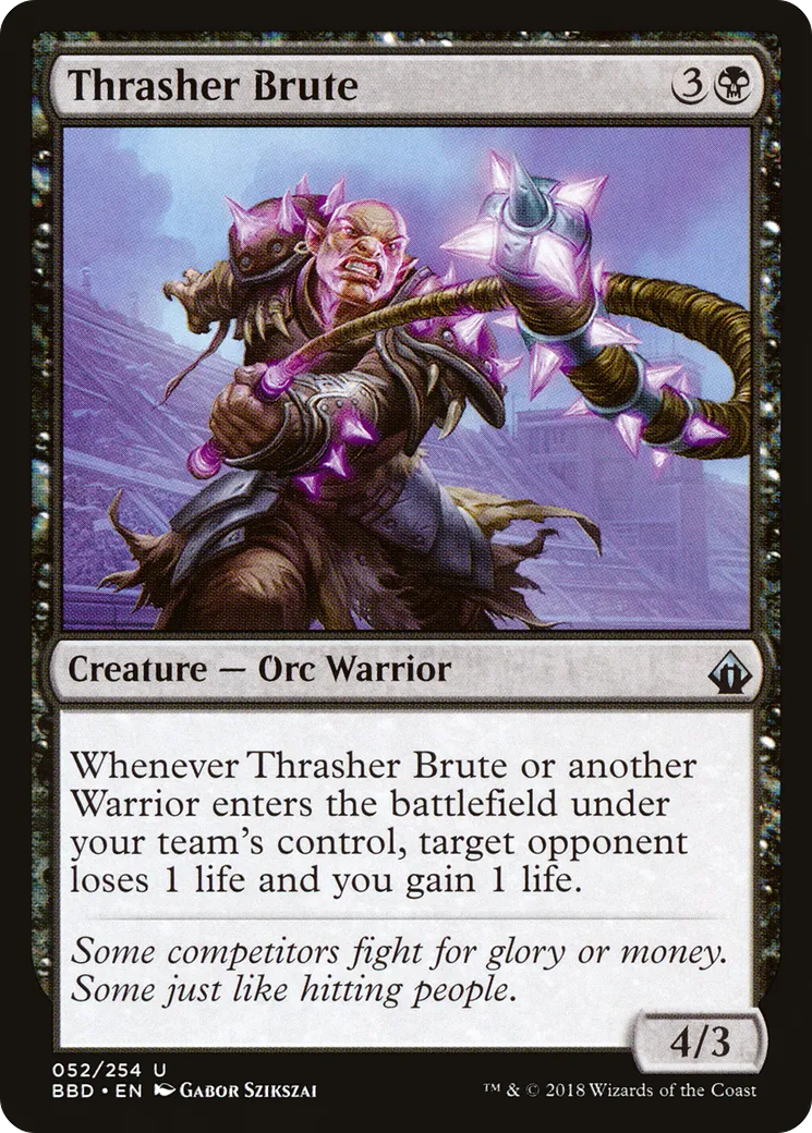 Thrasher Brute — Battlebond — Magic: The Gathering