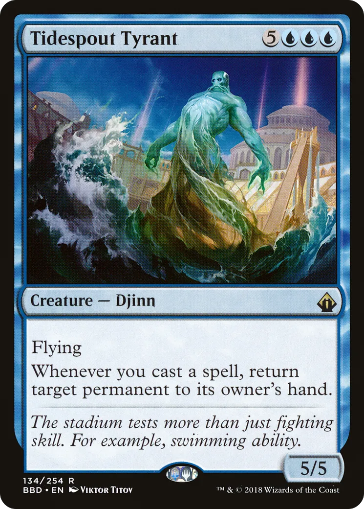 Tidespout Tyrant — Battlebond — Magic: The Gathering