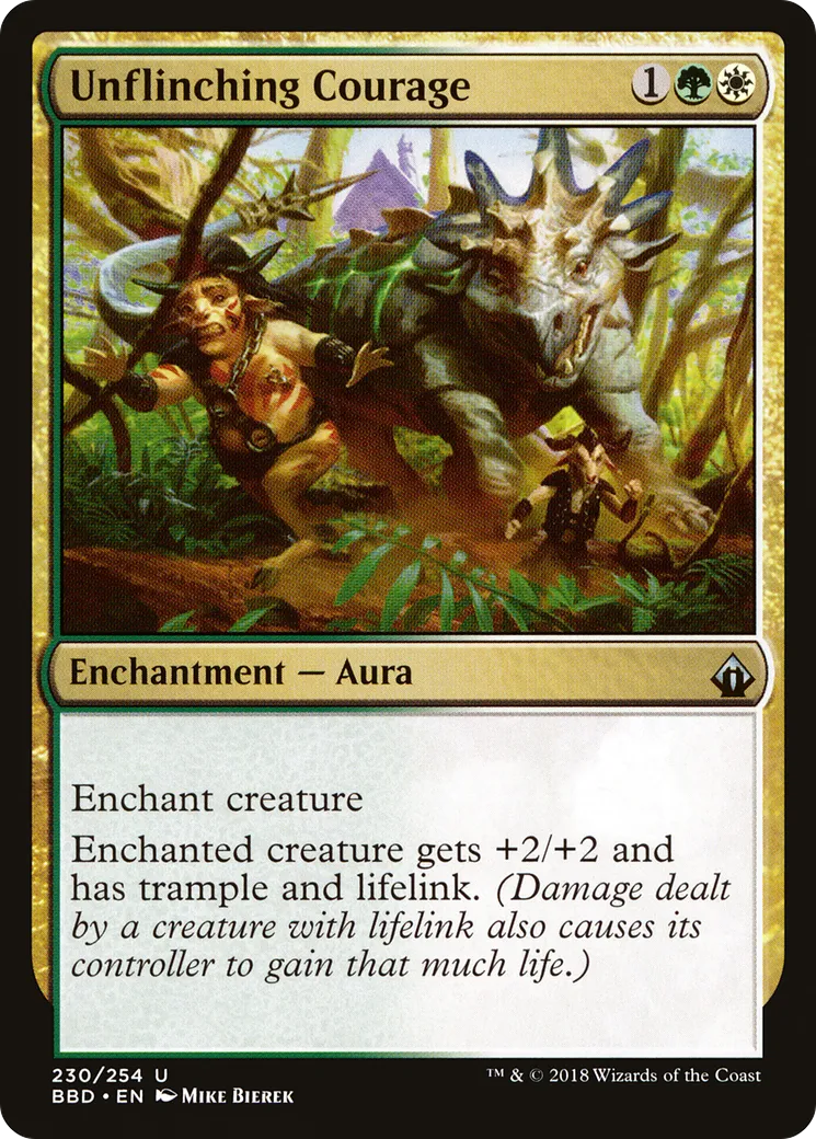 Courage inébranlable — Battlebond — Magic: The Gathering
