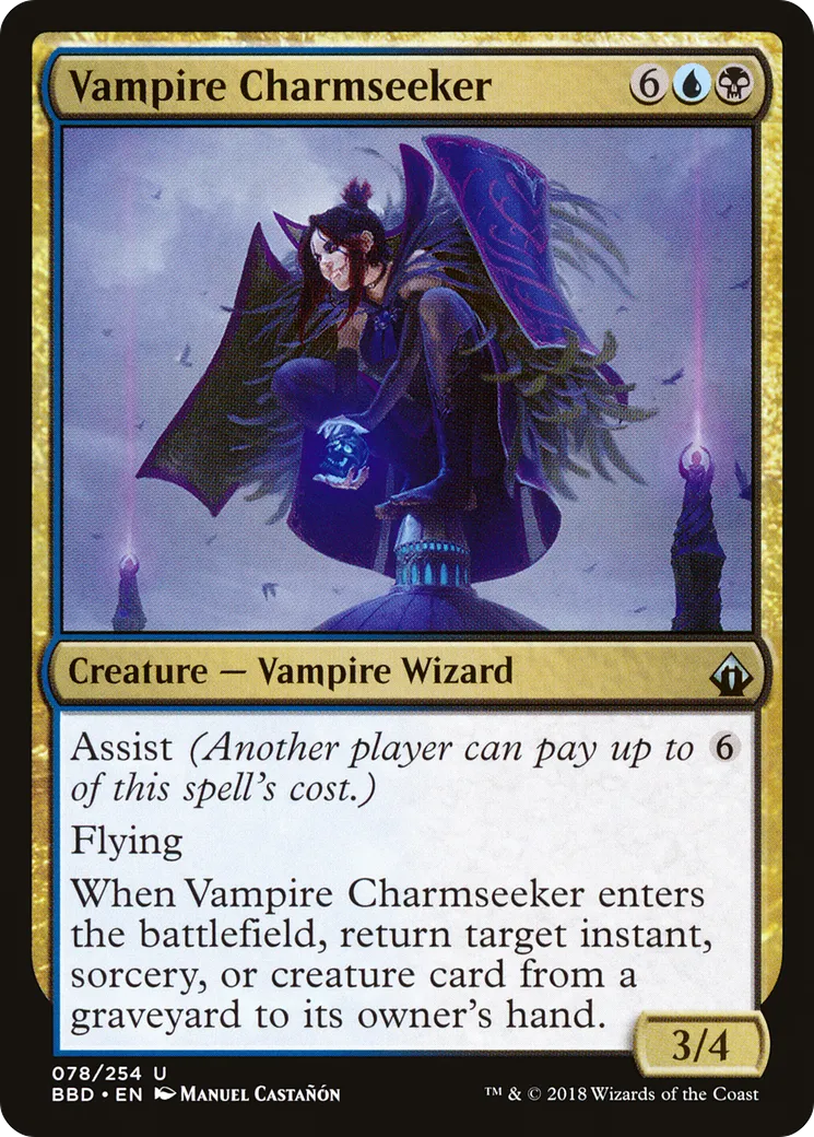 Vampire Charmseeker — Battlebond — Magic: The Gathering